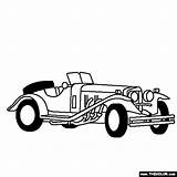 Benz Mercedes 1928 Ssk Coloring Pages sketch template