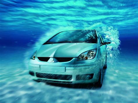 hot wallpaper desktop car underwater