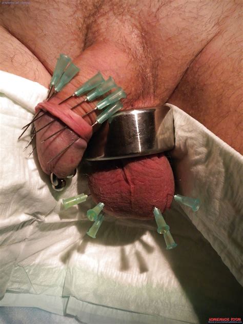 extreme cock torture needles