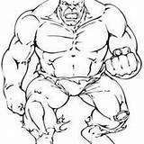 Hulk Coloring Pages Incredible Heroes Super Superheroes Abomination Sheets Action sketch template