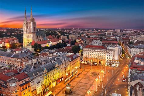lonely planet names zagreb  leeds  europes top  daily mail