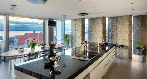 stunning modern ocean view home  open floor plan idesignarch interior design