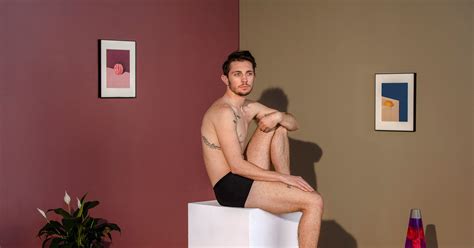 thinx ad features trans man