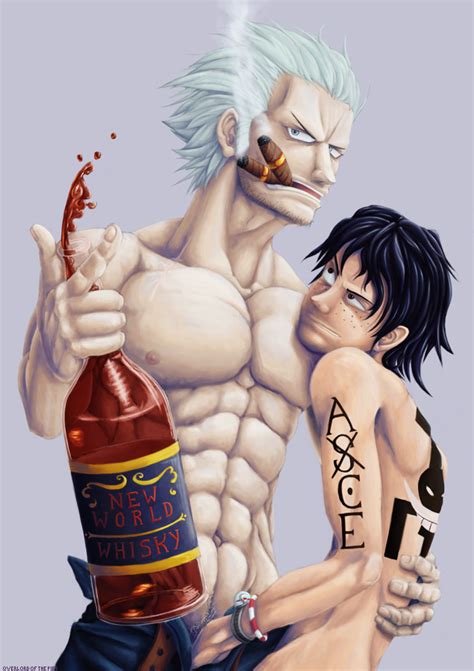 rule 34 gay male male only one piece portgas d ace smoker one piece