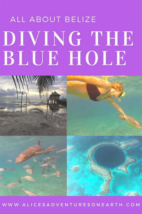 Scuba Diving The Blue Hole In Belize