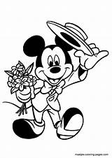 Mickey Mouse Coloring Pages Printable Will Print Loaded Version Want Click sketch template