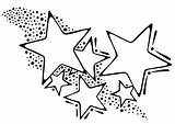 Milky Way Drawing Coloring Pages Galaxy Printable Stars Mandy Shupp Shooting Drawings Template sketch template