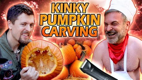 Kinky Pumpkin Carving But We Answer All Sex Ed Questions Youtube
