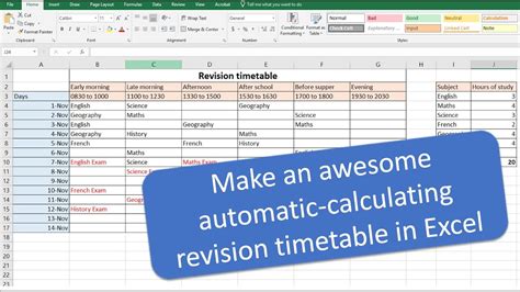 automatic timetable generator  excel brokeasshomecom