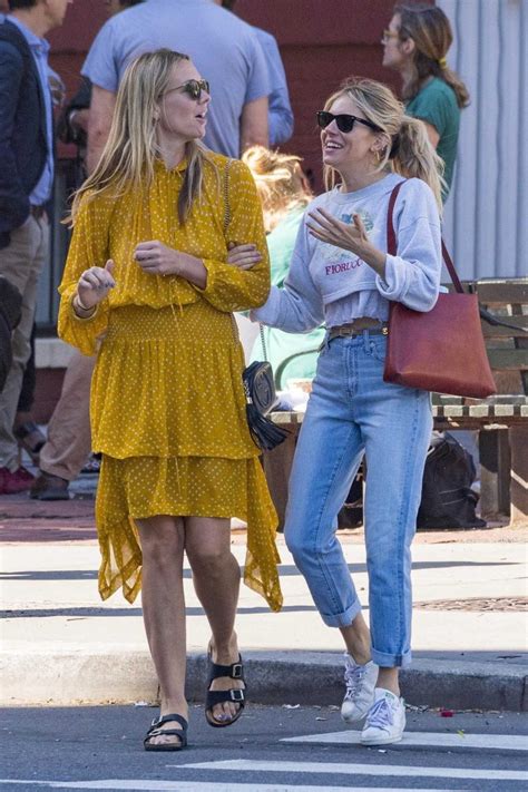 sienna miller was spotted with friend out in new york city celeb donut