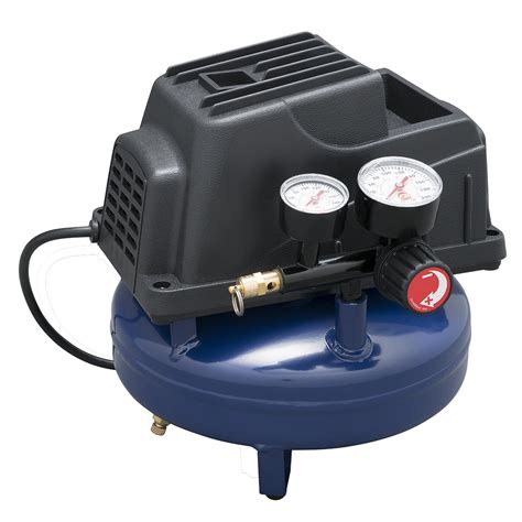 gallon air compressor pancake oilless pump  psi pc accessory kit  ebay