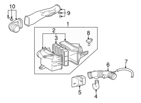 toyota tacoma parts diagram wiring