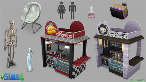 the sims 4 object models from various games simsvip