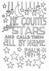 Psalm Verse Scripture Bettercoloring sketch template