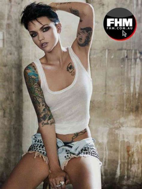 ruby rose butts naked body parts of celebrities