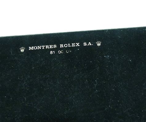 Rolex Vintage Daytona Wooden Watch Box 81 00 09 Large