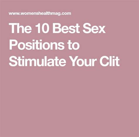the 10 best sex positions to stimulate your clit…