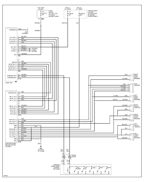 nissan frontier radio wiring diagram qa    models