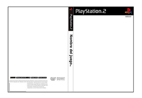 ps game cover template