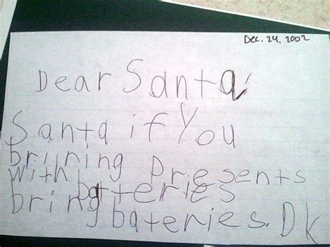 Letters To Santa Show The Funny Sweet And Cute Things