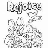 Coloring Sunday School Pages Easter Getdrawings sketch template