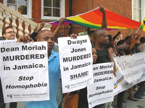 rally against homophobic murders in jamaica london 28