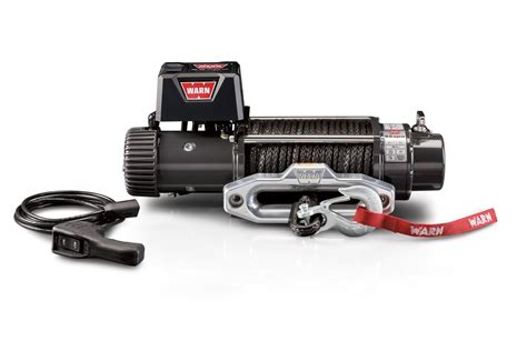 warn  xp series  volt electric winch   lb capacity  ft rope ebay