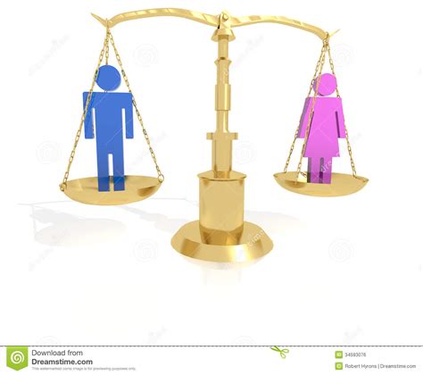 Man Woman Equality Stock Illustration Illustration Of Movement