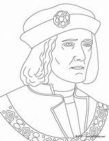 Richard Iii King Coloring Pages Colouring Sheets British Hellokids Kings Princes Color Book Print Printable Kids Online Prince Sheet People sketch template