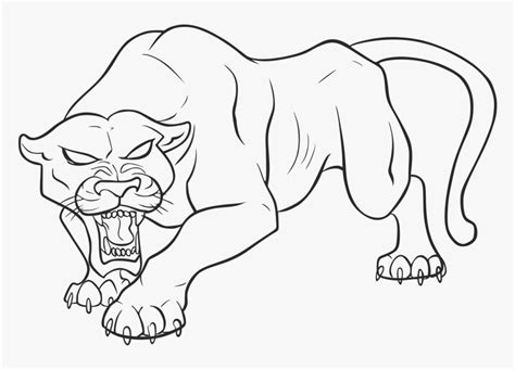 panther png pic coloring pages  black panther transparent png