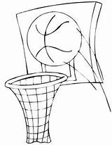 Coloring Pages Goal Basketball Getcolorings sketch template