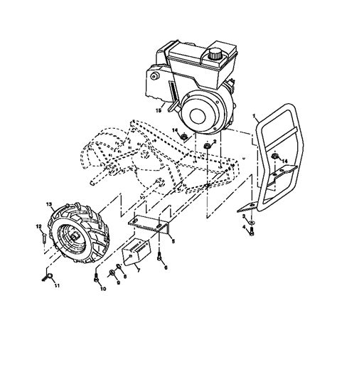 craftsman rototiller parts diagram wiring diagram