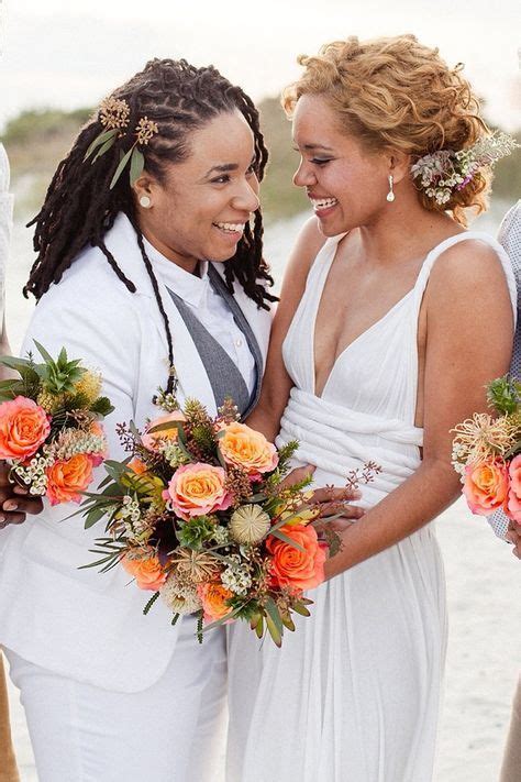 Beach Wedding Shoot Celebrating Marriage Equality Fab