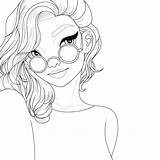 Girly sketch template