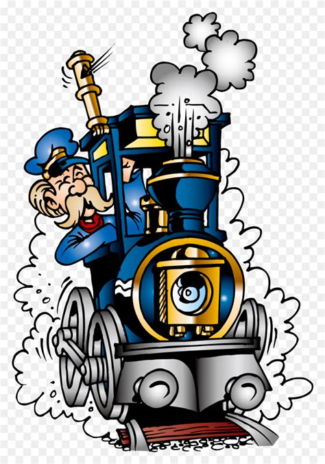 Train Railroad Engineer Steam Locomotive Clip Art Locomotive Clipart