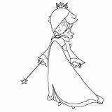 Rosalina Princess Para Mario Colorear Dibujos Guardado Desde Imagixs Bros sketch template