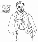 Franciscans sketch template