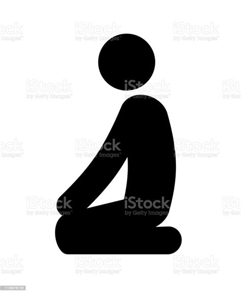 Person Who Sits Down Stock Illustration Download Image Now Sitting