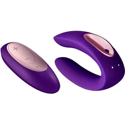 Satisfyer Partner Plus With Remote Purple Sex Toys And Adult
