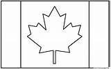 Flag Coloring Canadian Pages Printable Canada Outline Color Flags Template Sheets Remembrance Print Colouring Kids Clipart Sheet Clip Large Clipartbest sketch template
