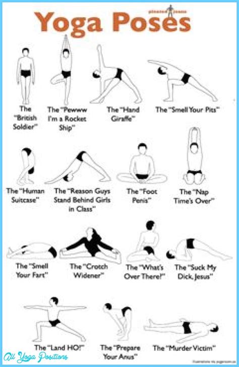 printable yoga poses chart fotodtp