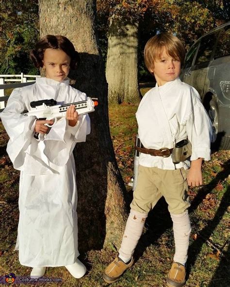 Star Wars Princess Leia And Luke Skywalker Costume