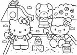 Coloring Childrens Pages Print Children sketch template