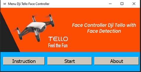 github arteeweedjitello face detector    program   dji tello drone