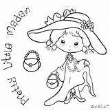 Stamps Digi Crafters Crafter Madam Swalk Little Copic Printable sketch template