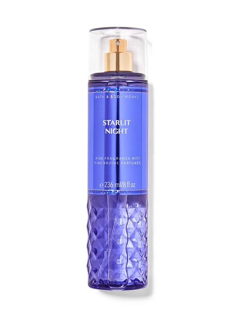 starlit night fine fragrance mist bath  body works