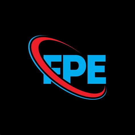 fpe logo fpe letter fpe letter logo design initials fpe logo linked  circle  uppercase