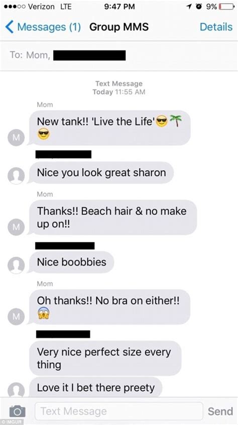 Daughter Is Left Mortified As Her Mum Sex Chats Her Lover In Group