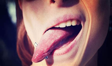 Tongue Piercings Can Ruin Your Teeth Uk News Uk