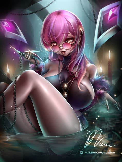 sexy and thicc k da evelynn by mumeaw hentai foundry